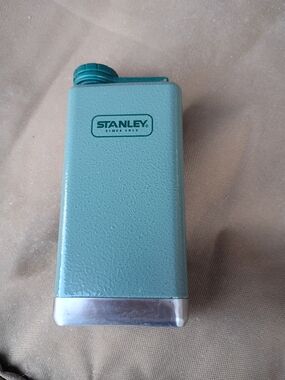 Stanley Adventure Series Green Metal Flask 8oz